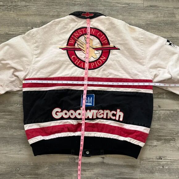 Vintage Nascar Jeff Hamilton Dale Earnhardt Winston Cup Racing Jacket Size XL - Picture 9 of 9